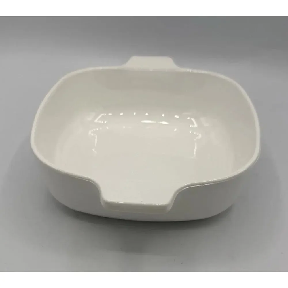 CorningWare Blue Cornflower 1 Qt & 1.5 Qt Casserole Dishes No Lids Set 2
